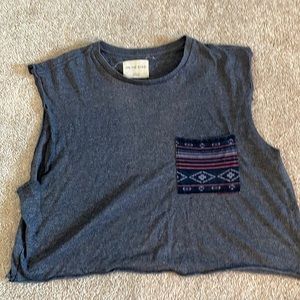 Self made cropped tank top